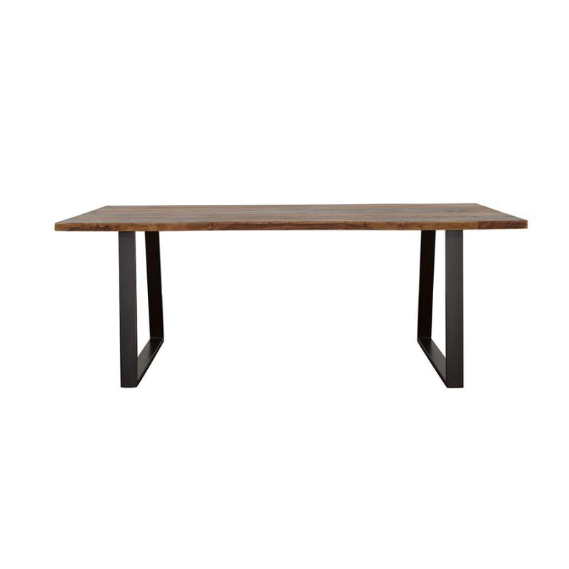 Ditman - Live Edge Dining Table - Gray Sheesham