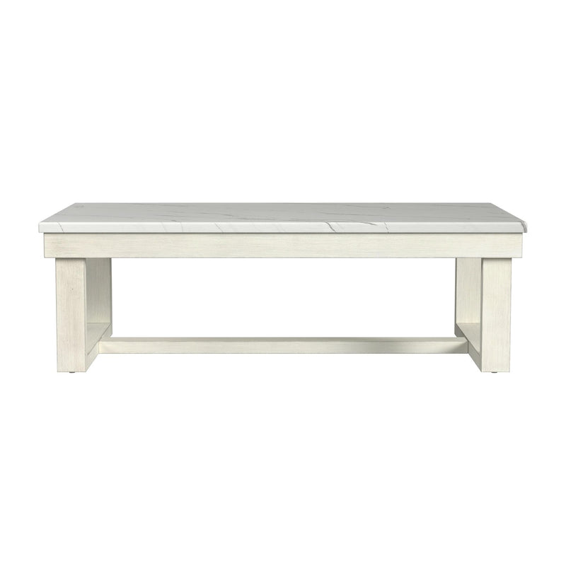 Catilin - Coffee Table - Brushed White