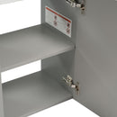 Modern Floating Bathroom Vanity With Ceramic Basin Perfect For Small Bathrooms