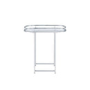Piffo - Serving Cart Set - Clear Glass & Chrome