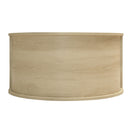 Tall Arched Kitchen Pantry, Modern Farmhouse Wood Kitchen Storage Cabinets, Arched Storage Display Cabinet With Adjustable Shelves, Versatile Cupboard For Kitchen, Dining Room - Natural