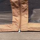 Outdoor Pop Up Gazebo Canopy With 2 Tier Soft Top And Removable Zipper Netting