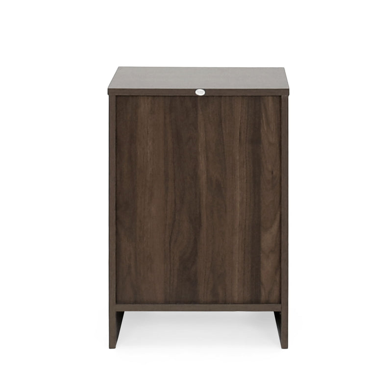 Broxon - Rustic Drawer Nightstand