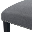 Tuscany - 5 Piece Standard Height Dining Set (Table & Four Chairs) - Charcoal