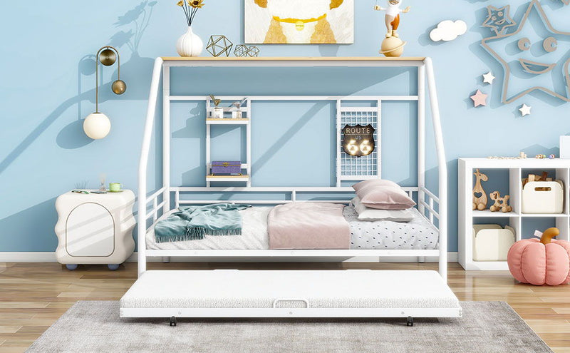 Playhouse Design Bed With Trundle