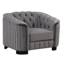 Upholstered Accent Sofa Chair With Removable Cushion