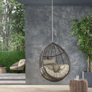 Morris Teardrop - Hanging Chair With Chain And Water Resistant Cushions