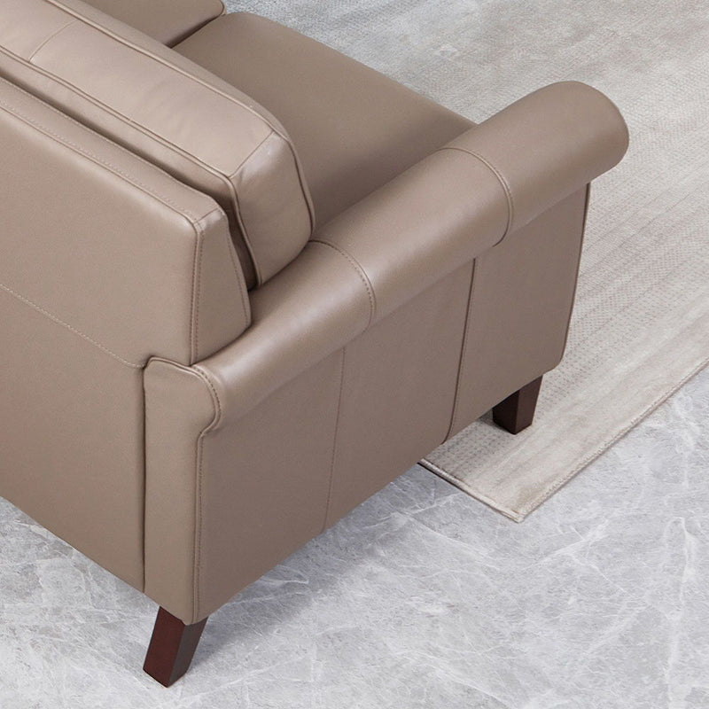 Laguna - Leather Sectional - Brown