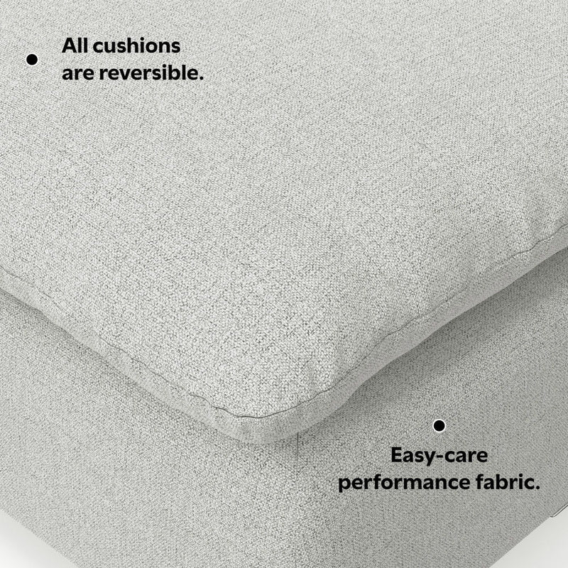Jasmine - Corner Sofa Module - Gray