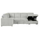 Devonshire - Sleeper Sectional Sofa Storage Chaise