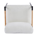 Modern Accent Chair With Plush Cushions, Cozy Seating