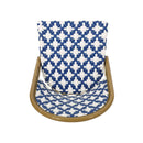 Chic French Bistro Chair With Durable Rattan And Aluminum Frame