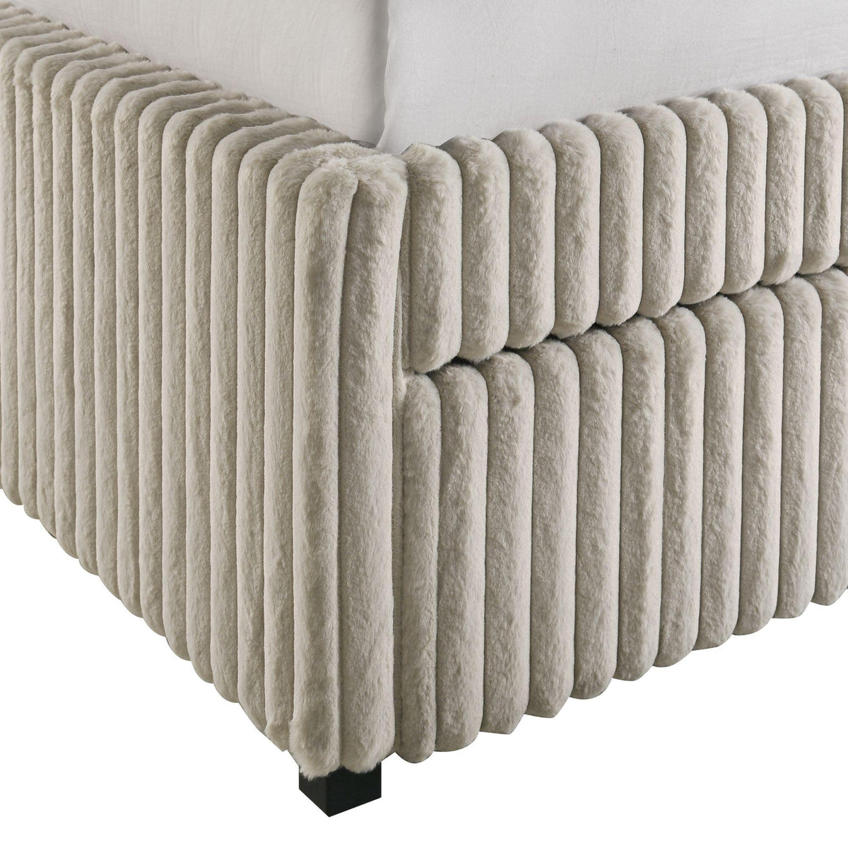 Arden Twin Daybed With Trundle in Corduroy Beige by Elements International, view 13