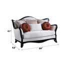 Nurmive - Loveseat - Beige Fabric - Atlantic Fine Furniture Inc