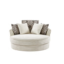 Swivel Accent Barrel Chair With 5 Movable Pillow 360 Degree Swivel Round Sofa Chair For Living Room, Bedroom, Hotel