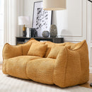 Comfortable Dual Beanbag Chair With High Resilience Foam Core For 2 People