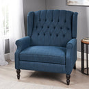 Dunham - Contemporary Fabric Tufted Oversized Pushback Recliner