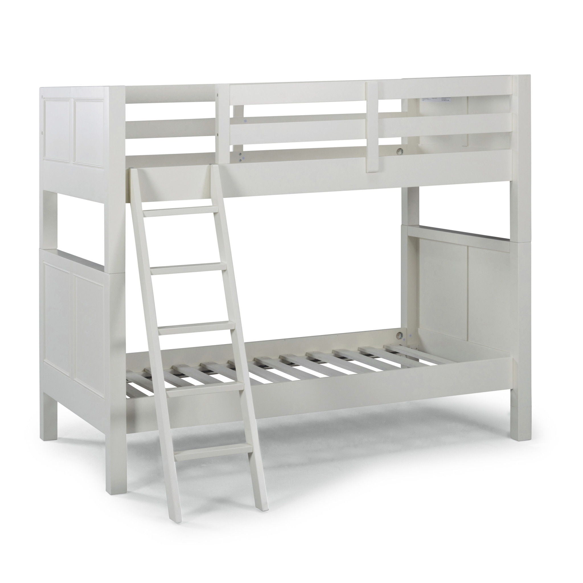 Naples - Twin Over Twin Bunk Bed - White