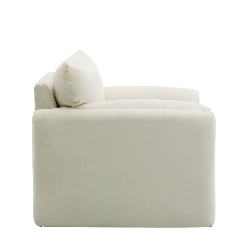 Modern Style Chenille Oversized Armchair Accent Chair Single Sofa Lounge Chair For Living Room, Bedroom