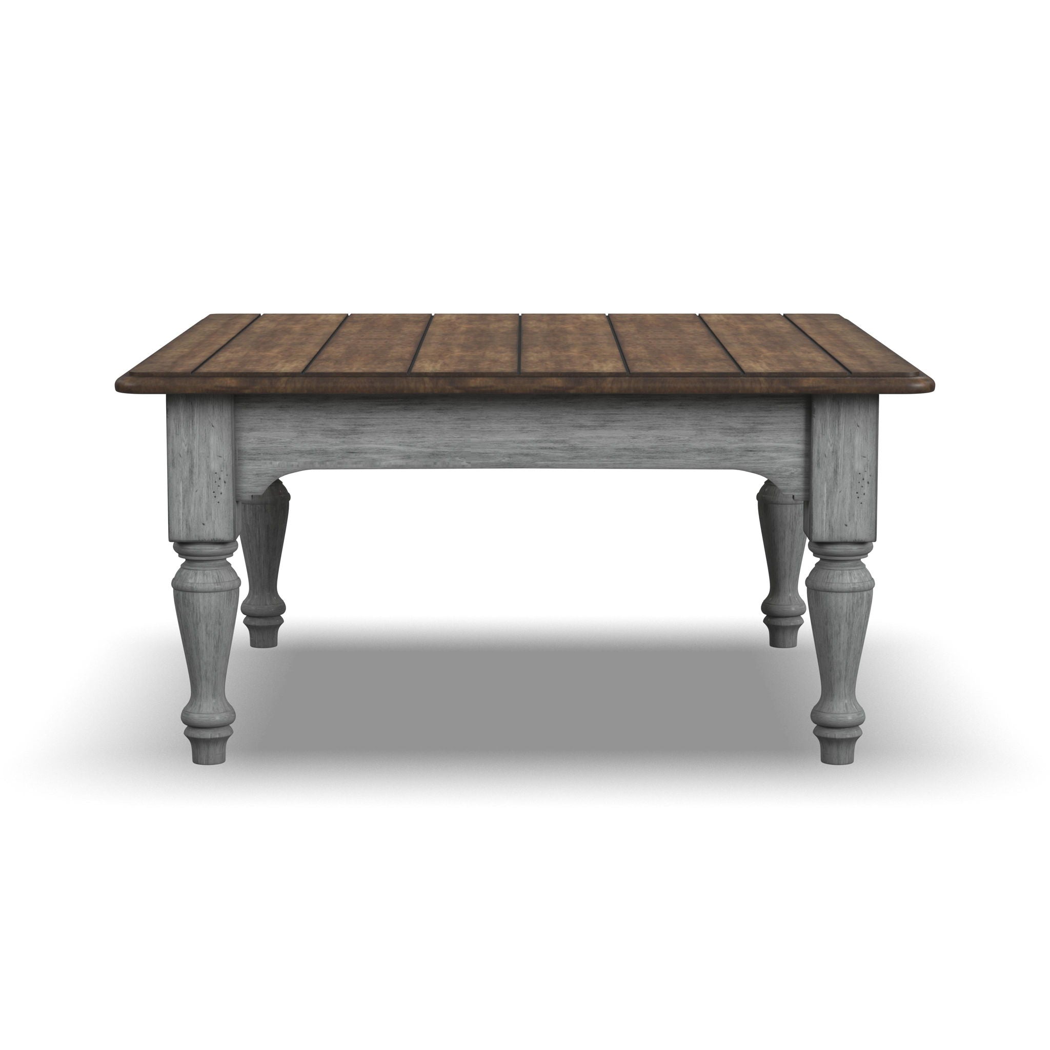 Plymouth - Square Coffee Table - Gray