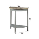 Justino - Console Table - Gray / Oak