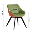 Round Dining Table Set With Tulip Design And 2 Chairs