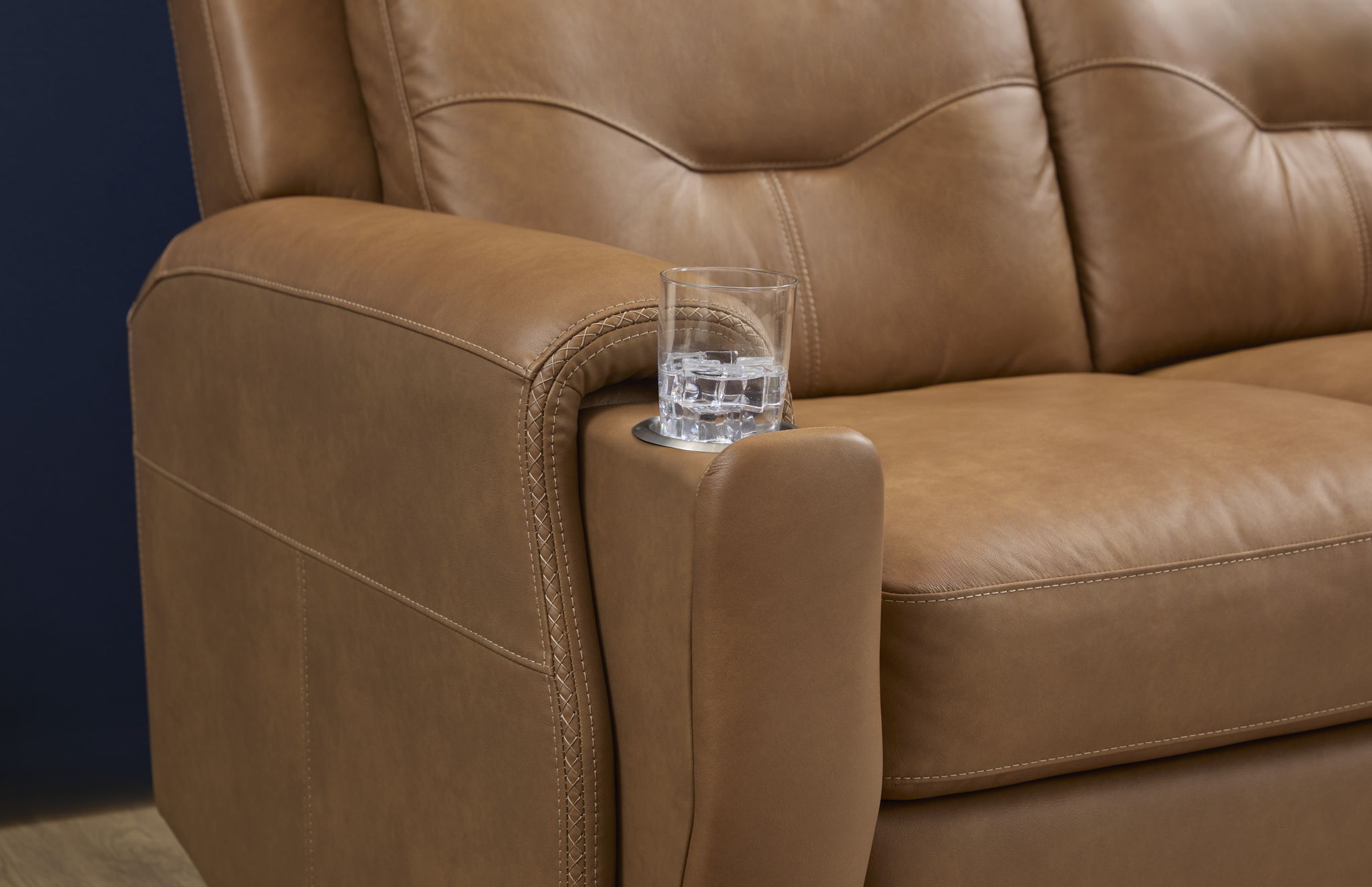 Felix - Power Reclining Sofa With Power Headrest, Lumbar, Heat & Massage