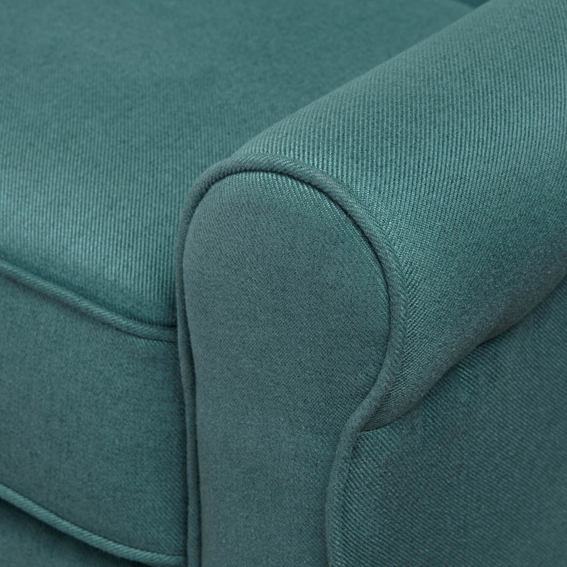 Wide Manual Standard Recliner - Teal