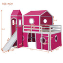 Loft Bed & Slide Tent And Tower