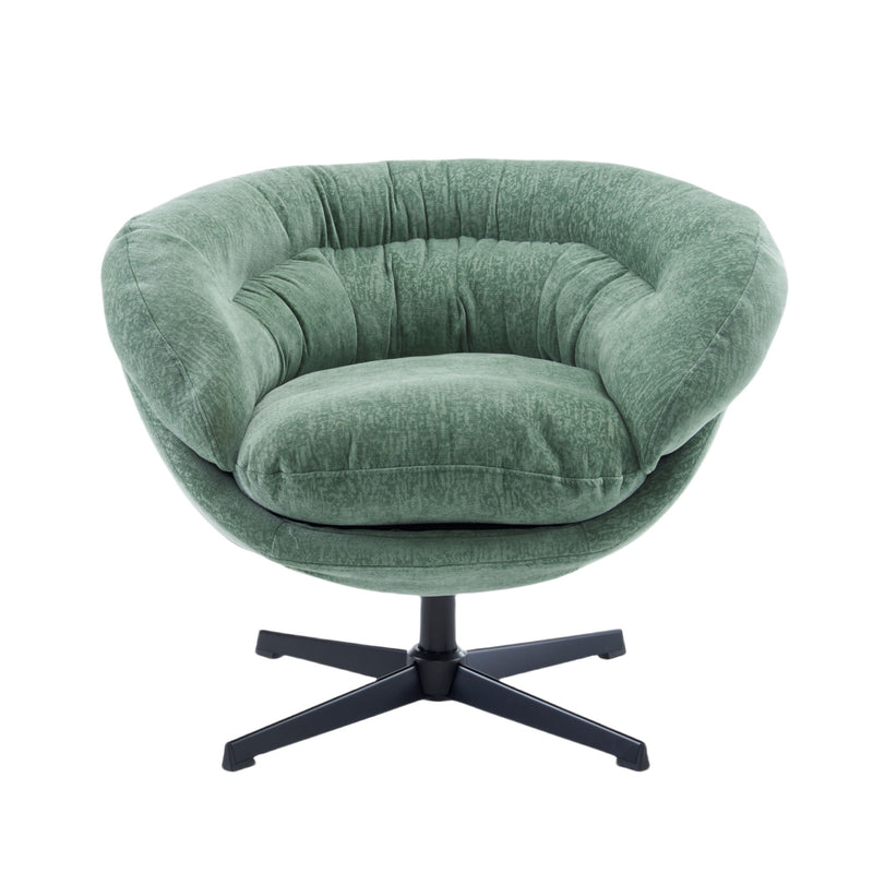 Modern Chenille Office Chair With 360 Degree Swivel