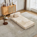 Convertible Floor Sofa Bed With Fixed Shape Frame For Living Room