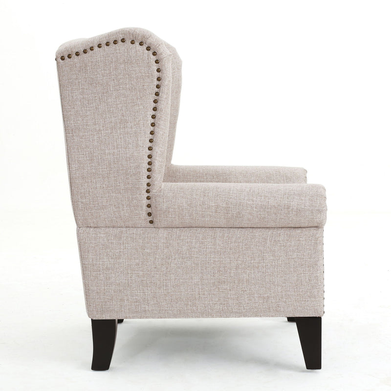 Mid Century Modern Arm Reading Chair For Living Room
