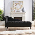 Harrison - Tufted Roll Arm Chaise Lounge