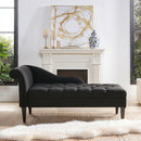 Harrison - Tufted Roll Arm Chaise Lounge