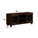 Dita - TV Stand - Walnut - Atlantic Fine Furniture Inc