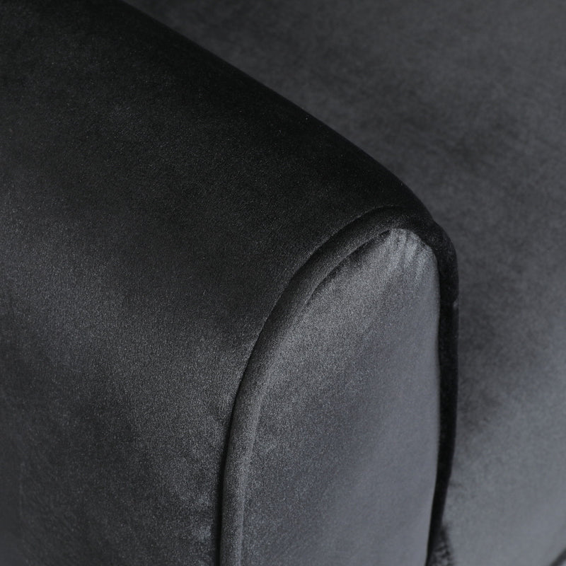 Miranda - Modern Glam Velvet 3 Seater Sofa