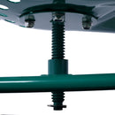 Rolling Garden Scooter Cart Seat With Wheels, 360 Swivel Seat, Tool Tray