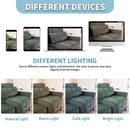 Stylish Sofa With Ottoman And Lumbar Pillows, Ergonomic Design