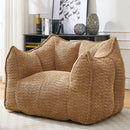 Comfortable Chenille Sofa Chairs With Highly Resilient Foam For Living Rooms And Bedrooms