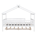 Creativity House Bed With Twin Size Trundle