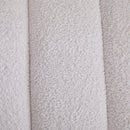 Modern Upholstered Armless Bed Bench With Channel Tufted Design