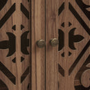 4 Door Cabinet With 1 Drawer, With 4 Adjustable Inner Shelves, Storage Cabinet