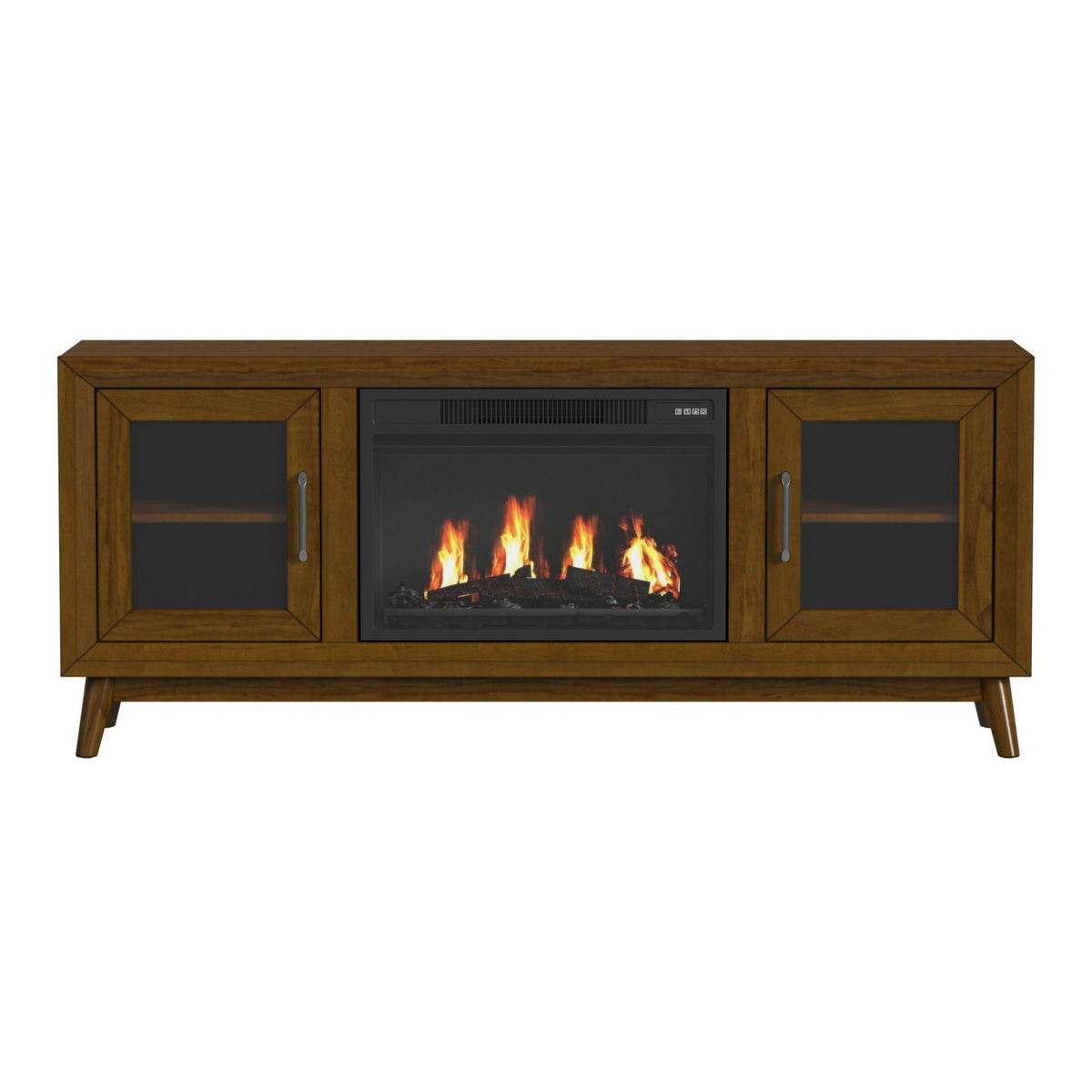 Santa Barbara TV Console in Dark Brown by Elements International, view 19