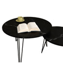 Round Nesting Coffee Table For Living Room (Set of 2)