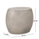 Outdoor Oval Shaped Side Table