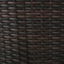 Outdoor 31" Rattan Barstools With Waterproof Cushions (Set of 2) - Multi Brown