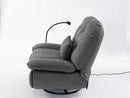 Power Recliner Swivel Glider USB Charger With Bluetooth Music Player, Sleep, Working, Game And Leisure