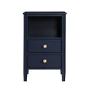 Winston - 2 Drawer Storage Nightstand