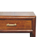 T Bar Nightstand - Dark Brown