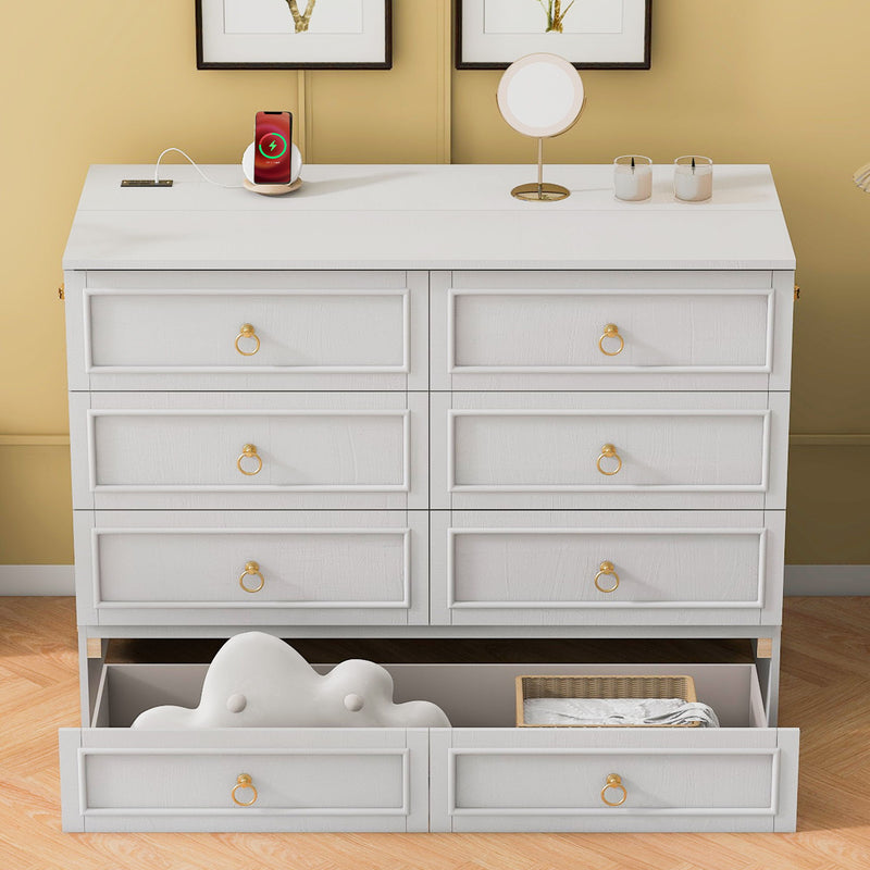 Murphy Bed With Large Drawers And Stylish Design